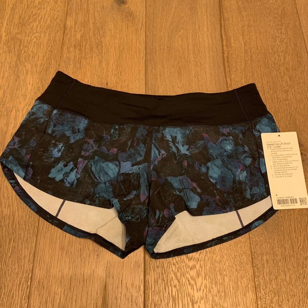 Lululemon speed up short size 6